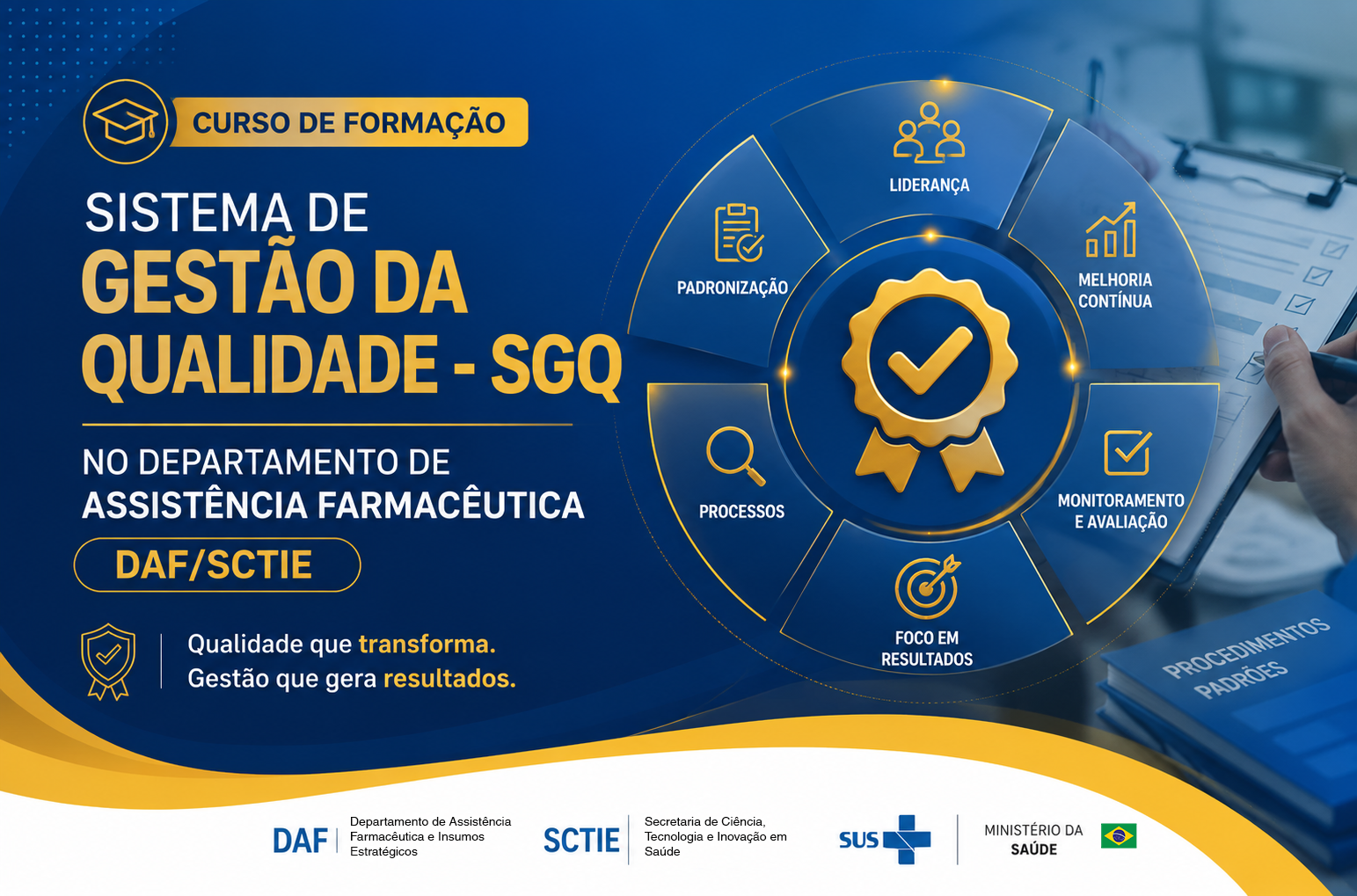 Curso de Formação - Sistema de Gestão da Qualidade