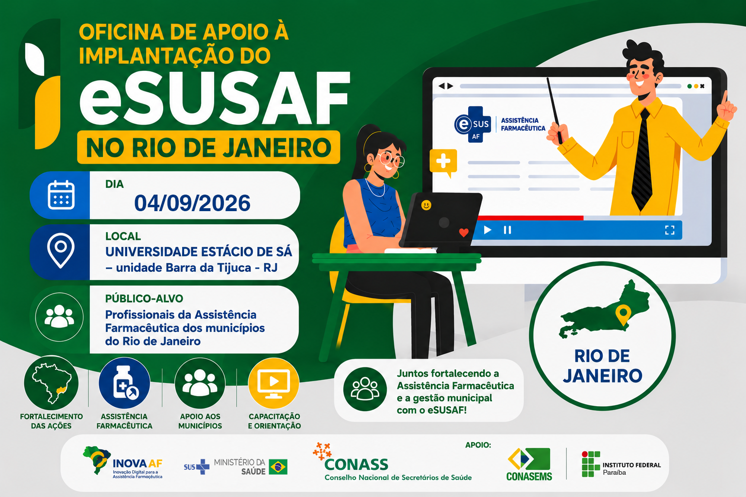 (04-09) Oficina de Apoio a Implantação do e SUSAF no Rio de Janeiro